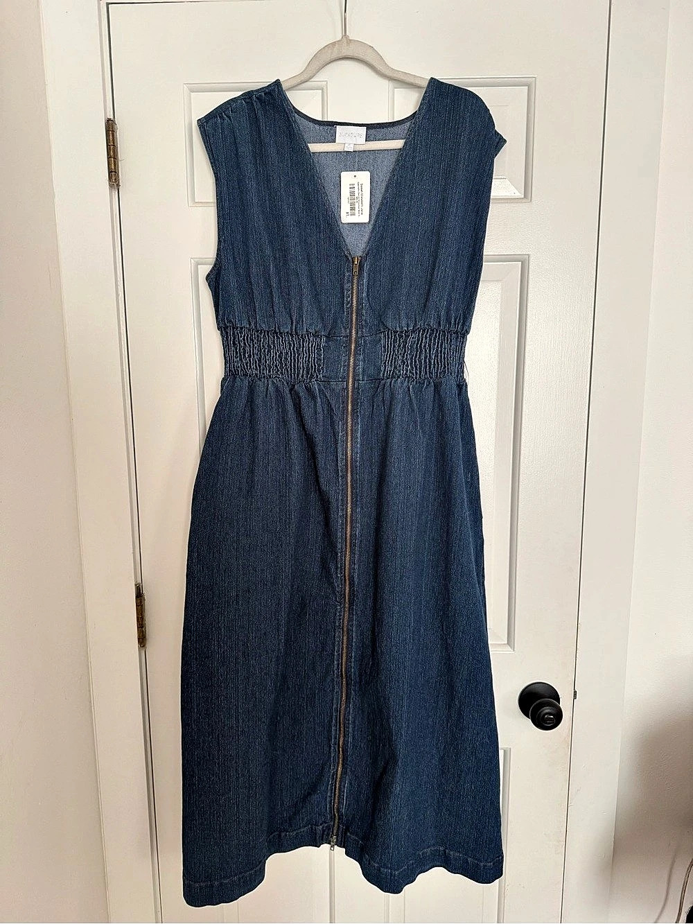 SUGARLIPS Denim Maxi Dress Size XLarge NWT